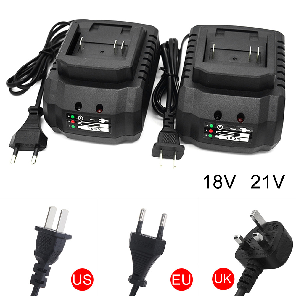 Power Tools Uk - Li-ion Battery Charger 18V 21V Quick