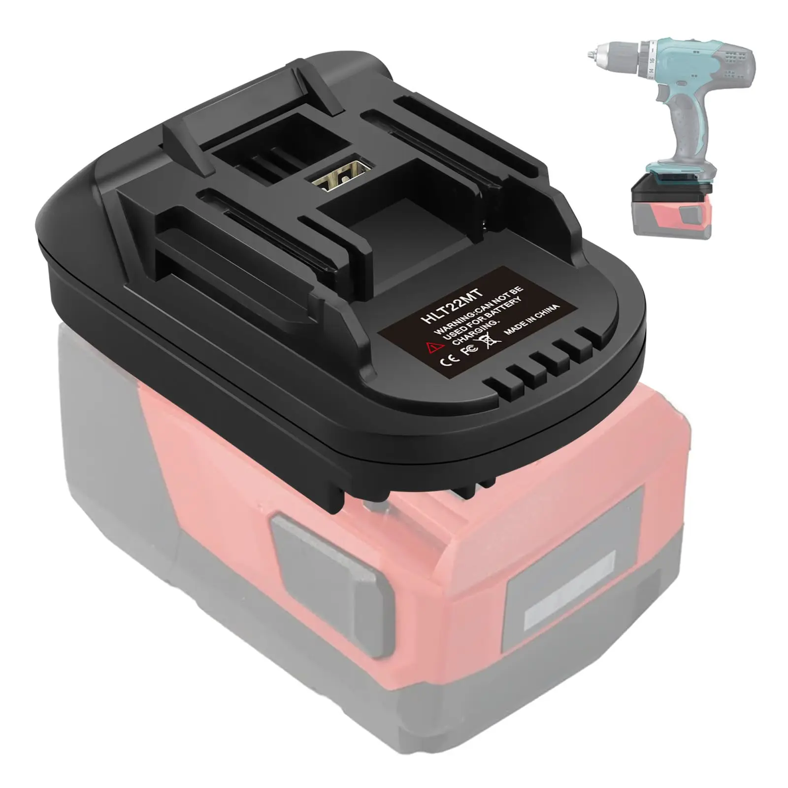 HLT22MT Battery Adapter Conver - Power Tools Battery Adapter recension och pris