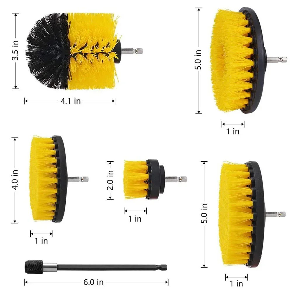 Drill Brush Attachment Set Pow - Power Tools For Windows recension och pris