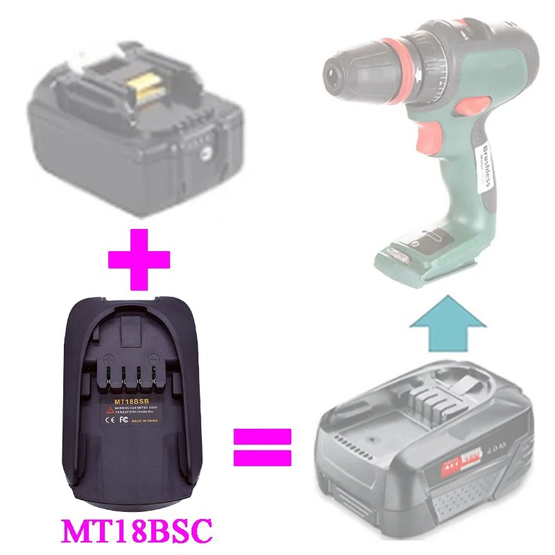 ALASICKA MT18BSB Battery Adapt - Power Tools Battery Adapter recension och pris