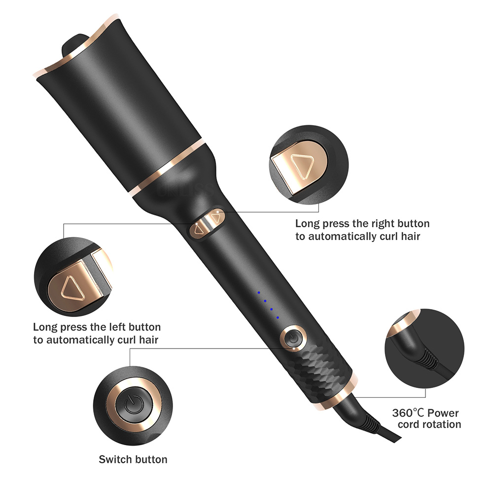 Auto Rotating Ceramic Hair Cur - Power Tools Uk recension och pris