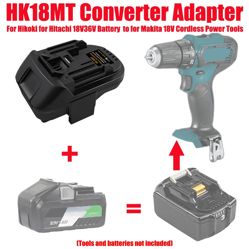 ALASICKA Battery Adapter HK18M - Power Tools Battery Adapter recension och pris