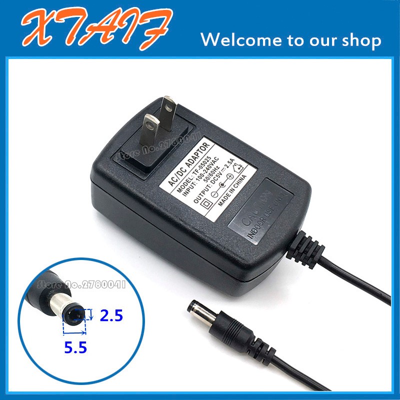 EU/US/UK Plug DC 5V2.5A 5V 2.5 - Power Tools Uk recension och pris