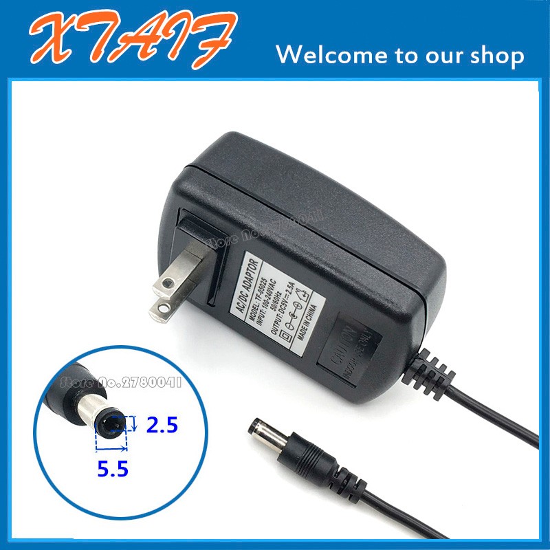 EU/US/UK Plug DC 5V2.5A 5V 2.5 - Power Tools Uk recension och pris