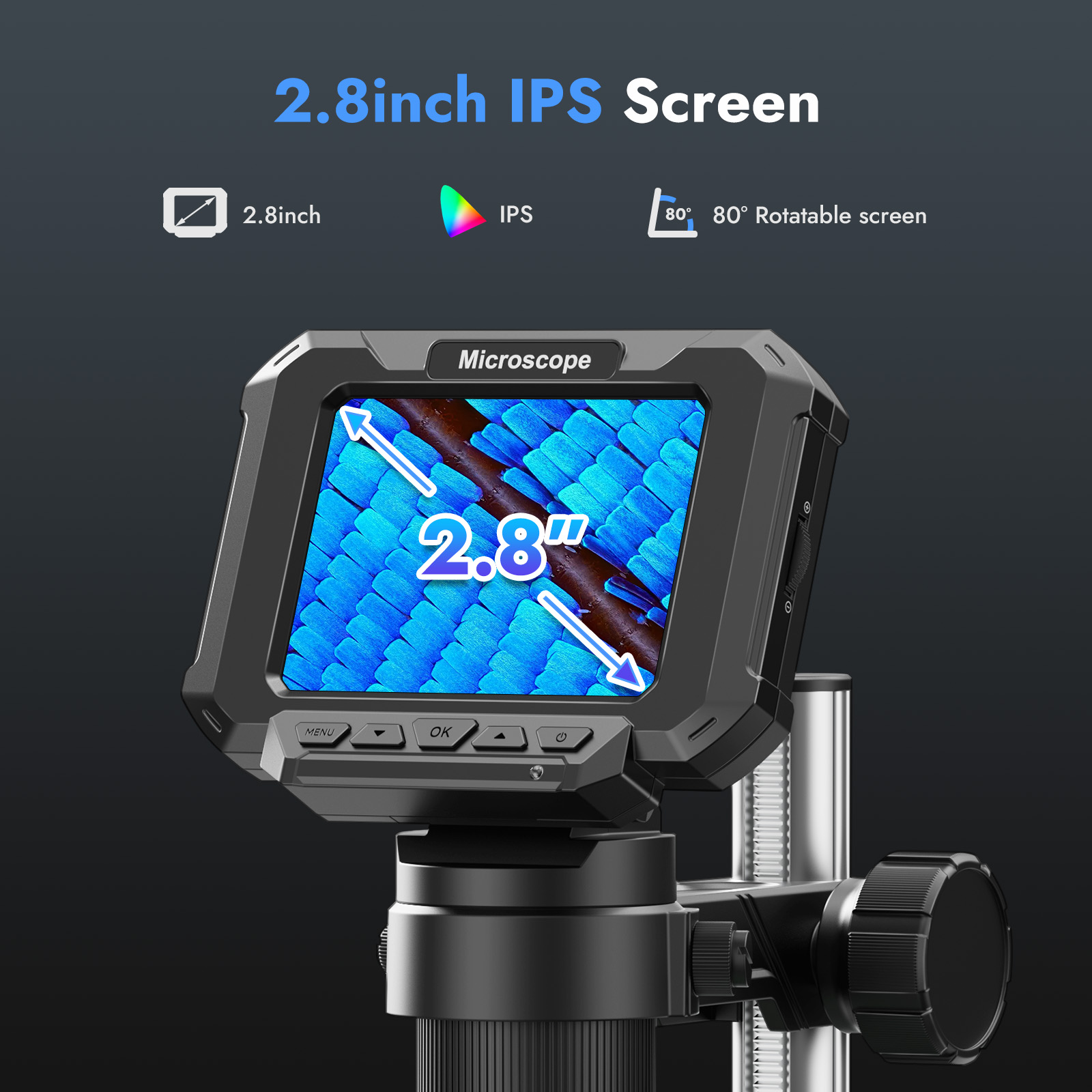2.8inch Digital Coin Microscop - Power Tools For Windows recension och pris