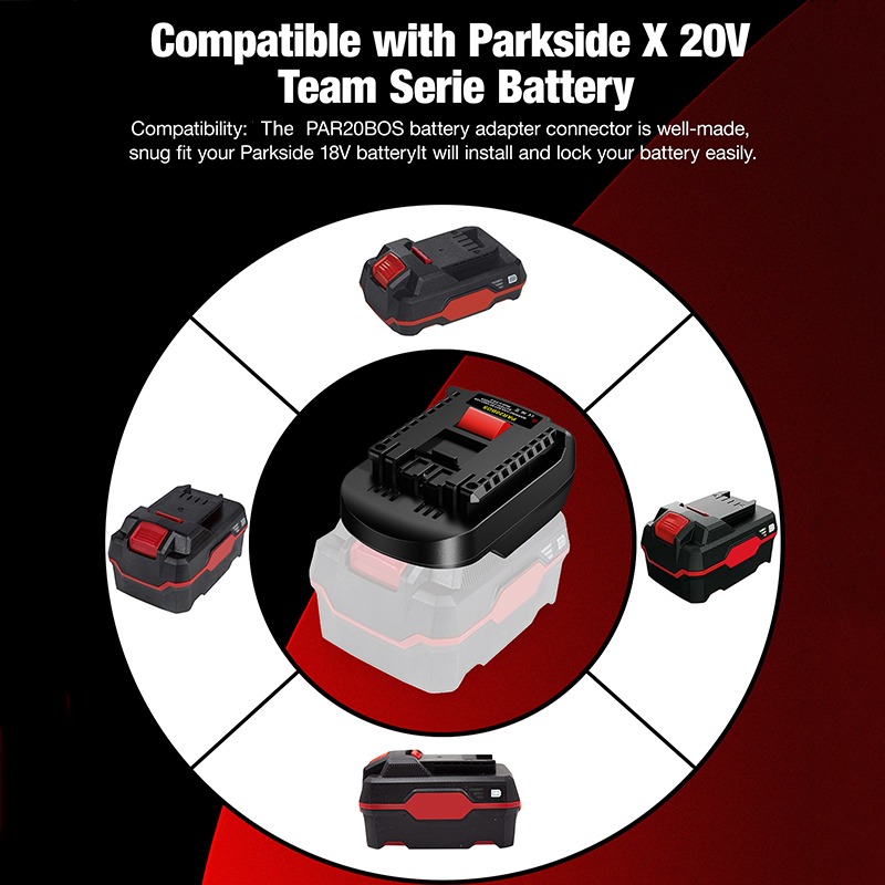 ALASICKA PAR20BOS Battery Adap - Power Tools Battery Adapter recension och pris