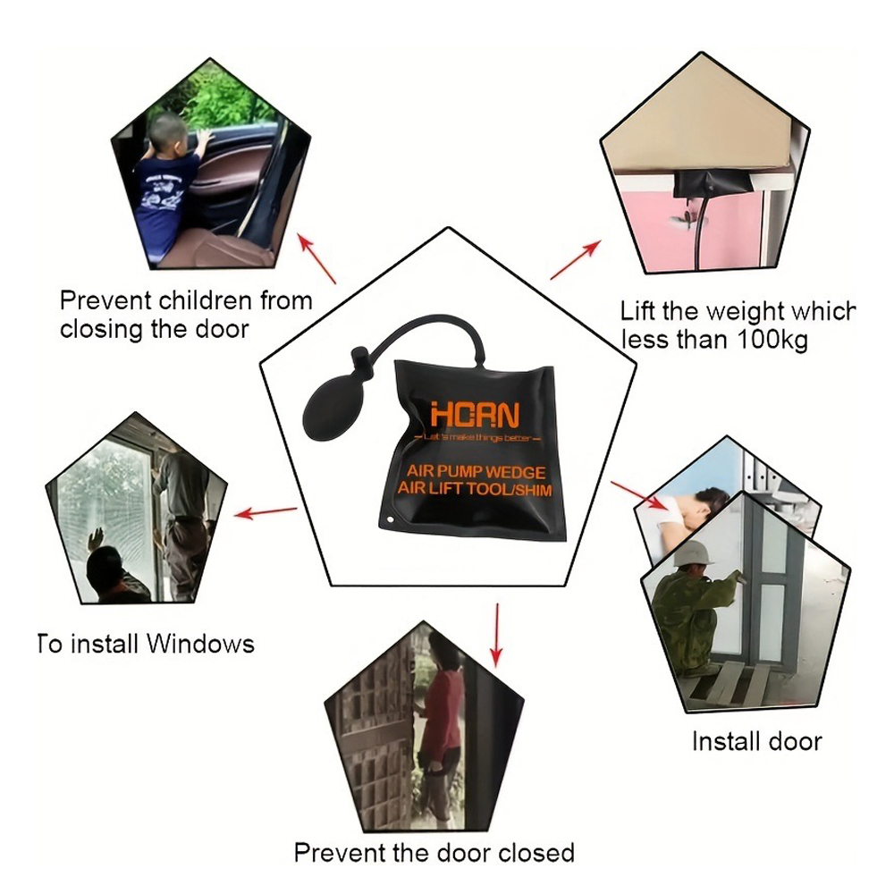 Air Pump Wedges Inflatable Air - Power Tools For Windows recension och pris