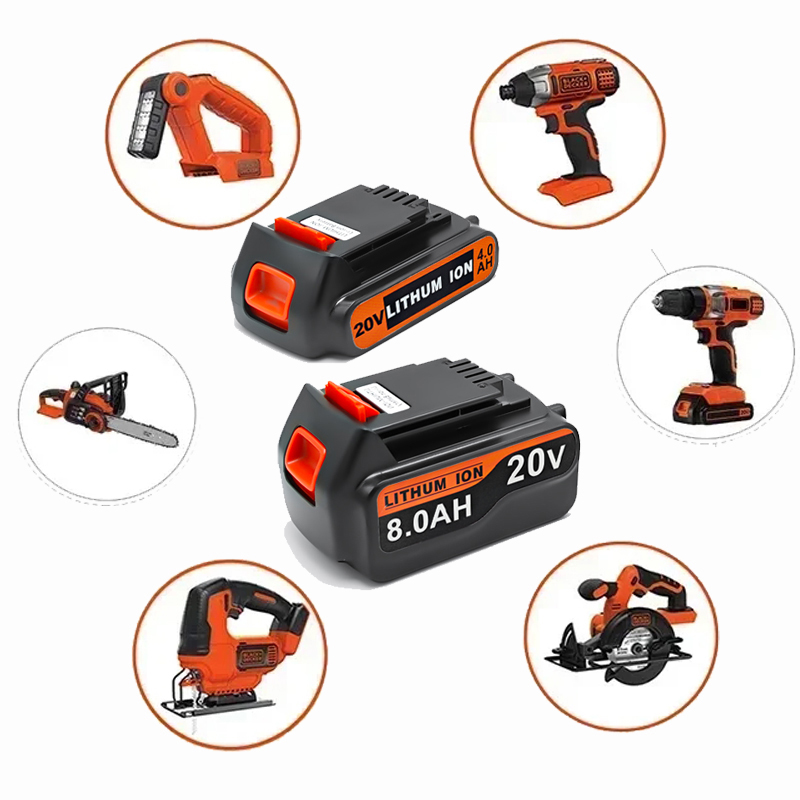 18V 3.0Ah 8.0Ah BL2018 Replace - Black+Decker Tool 20V Max recension och pris
