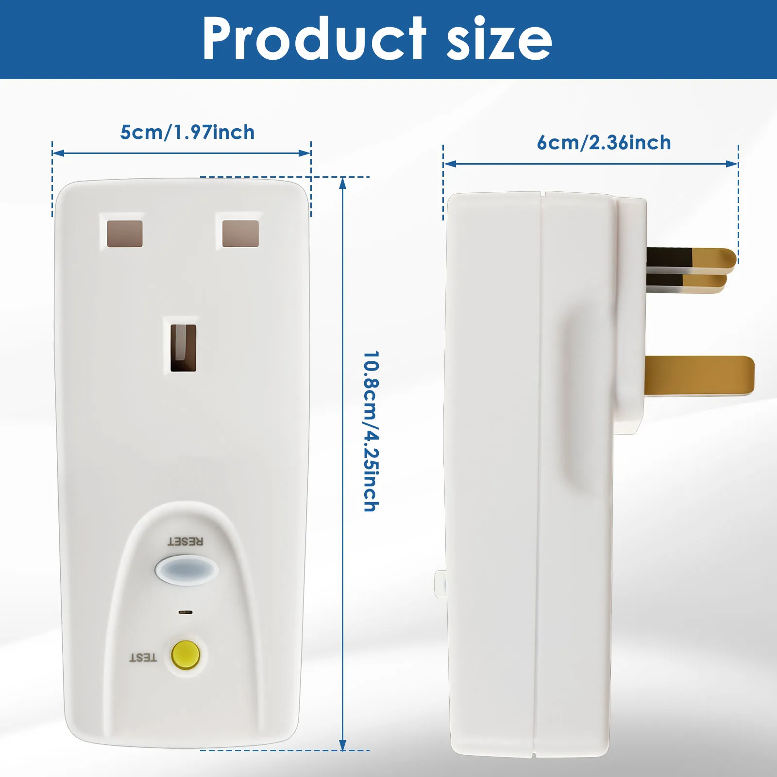 RCD Plug Safety RCD Adaptor UK - Power Tools Uk recension och pris