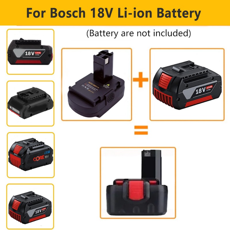 ALASICKA Battery Adapter BOS18 - Power Tools Battery Adapter recension och pris