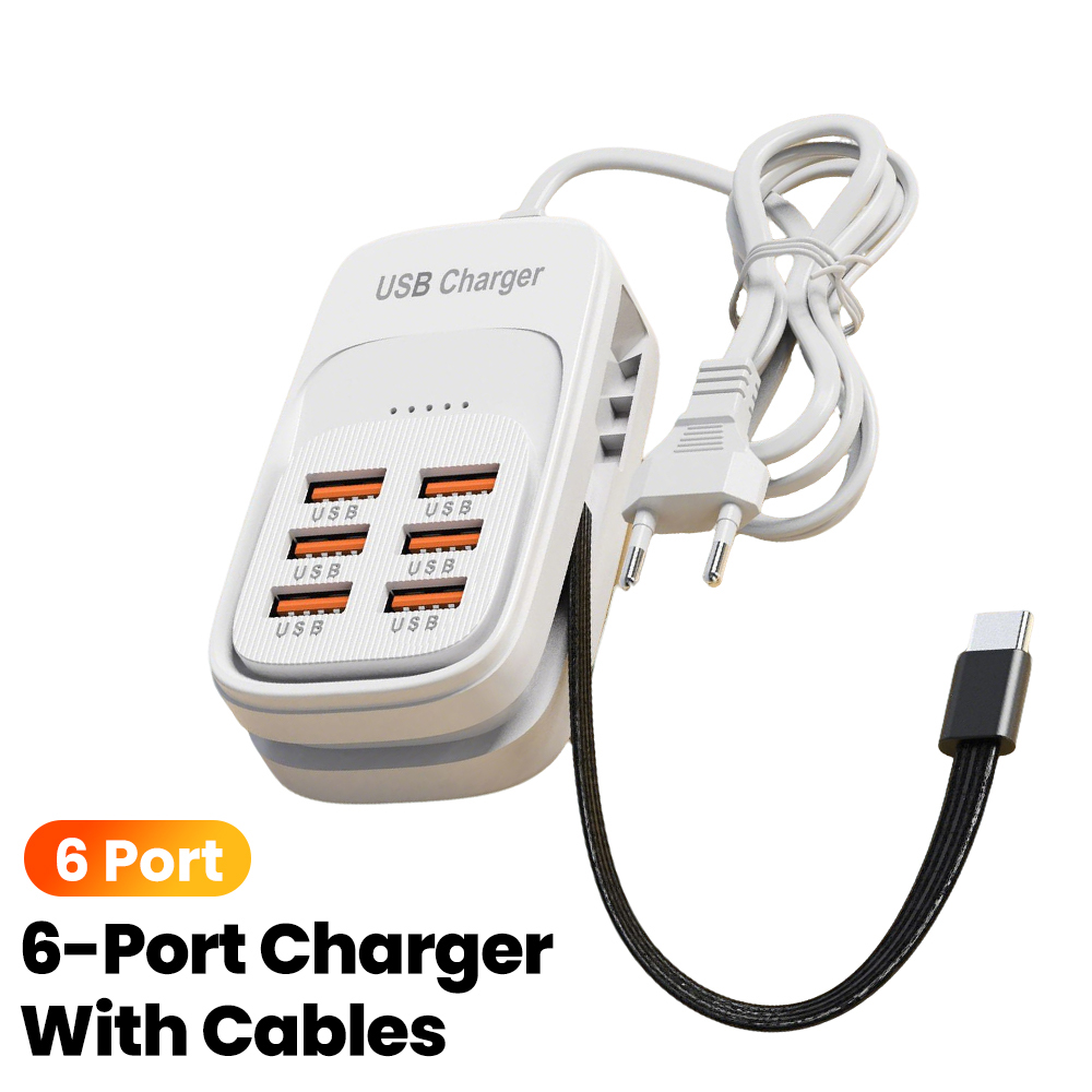 6 Port USB Fast Charger Power  - Power Tools Uk recension och pris