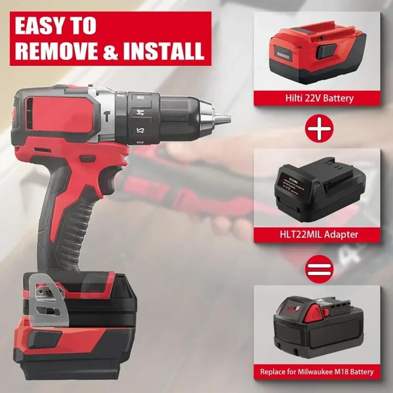 Battery Adapter for 18V Power  - Power Tools Battery Adapter recension och pris